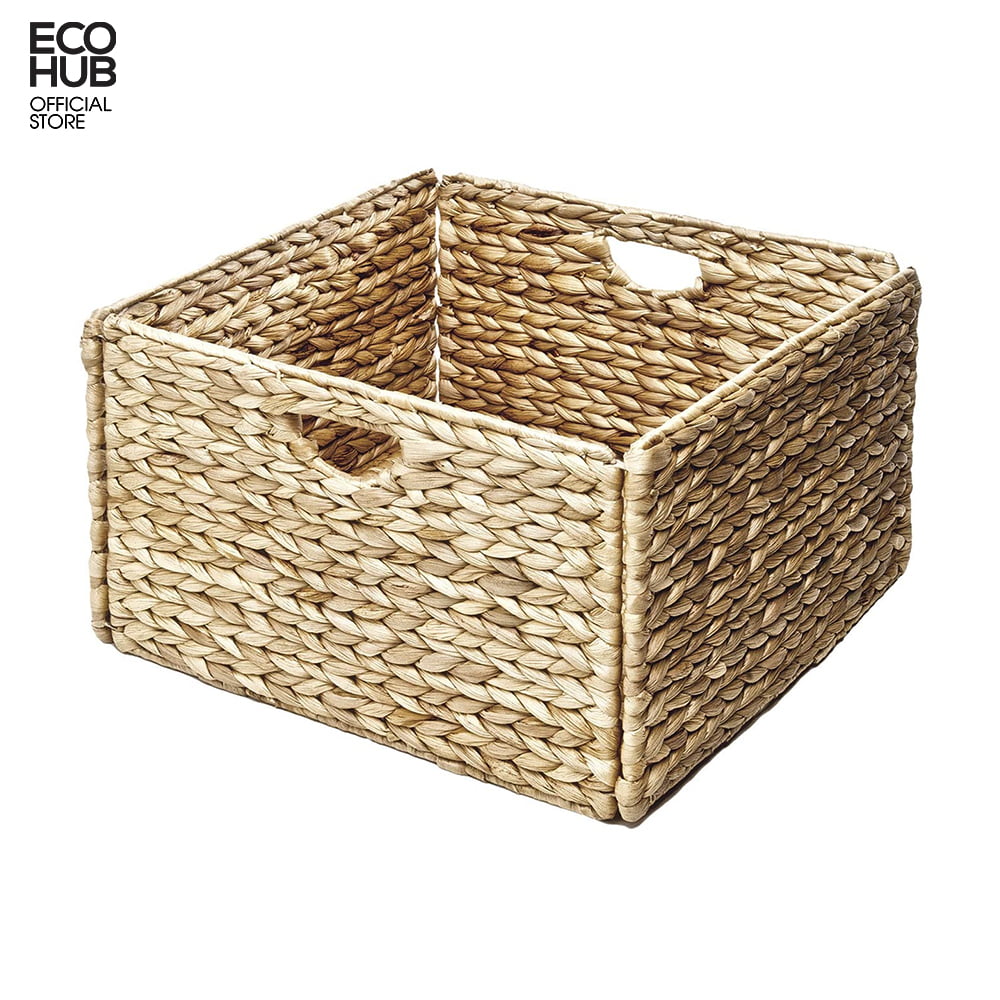 Premium Collapsible Water Hyacinth Basket