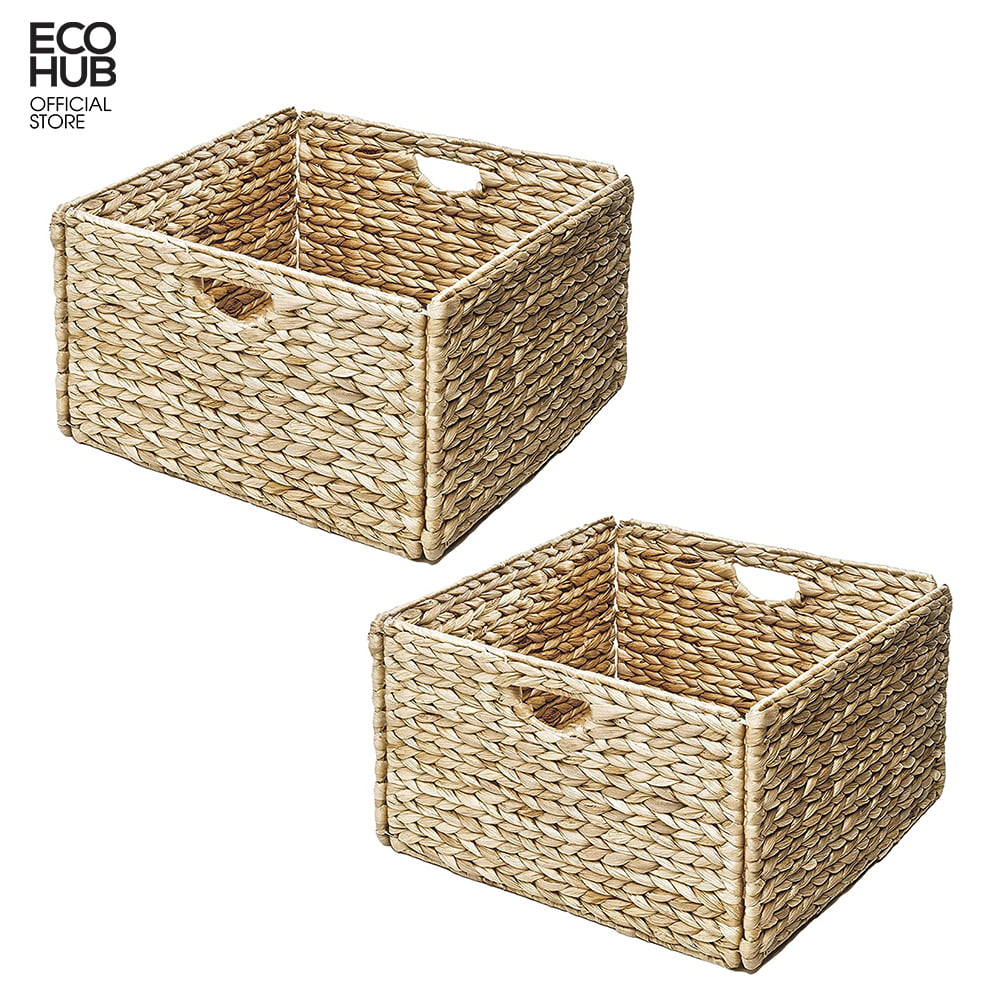 Premium Collapsible Water Hyacinth Basket - Image 5