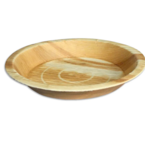 Eco-Friendly Round Areca Palm Leaf Plate (20cm)