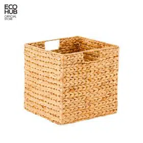 Premium Square Water Hyacinth Basket