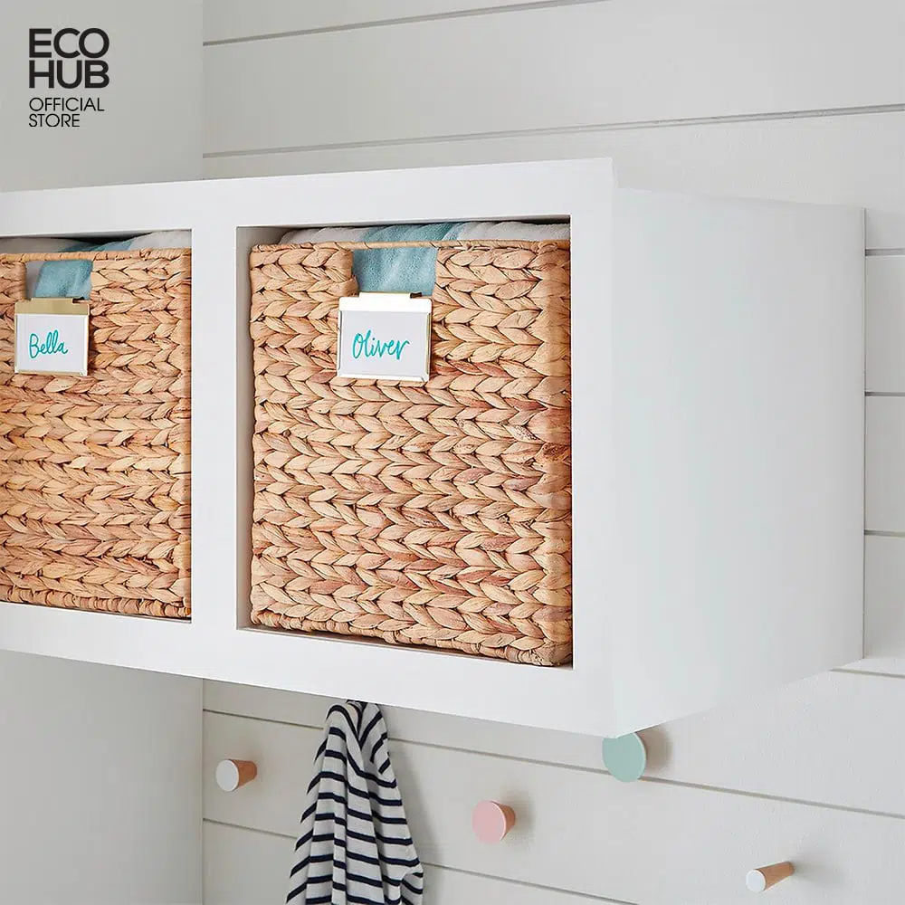 Premium Square Water Hyacinth Basket - Image 4